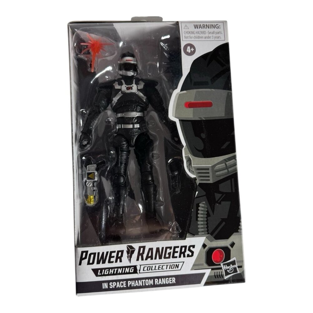 Power Rangers Lightning Collection In Space Phantom Ranger 6" Action Figure